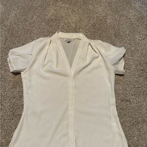 Calvin Klein Cream Blouse